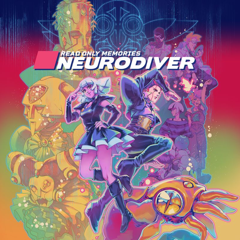 Read Only Memories: Neurodiver box art for Playstation 5